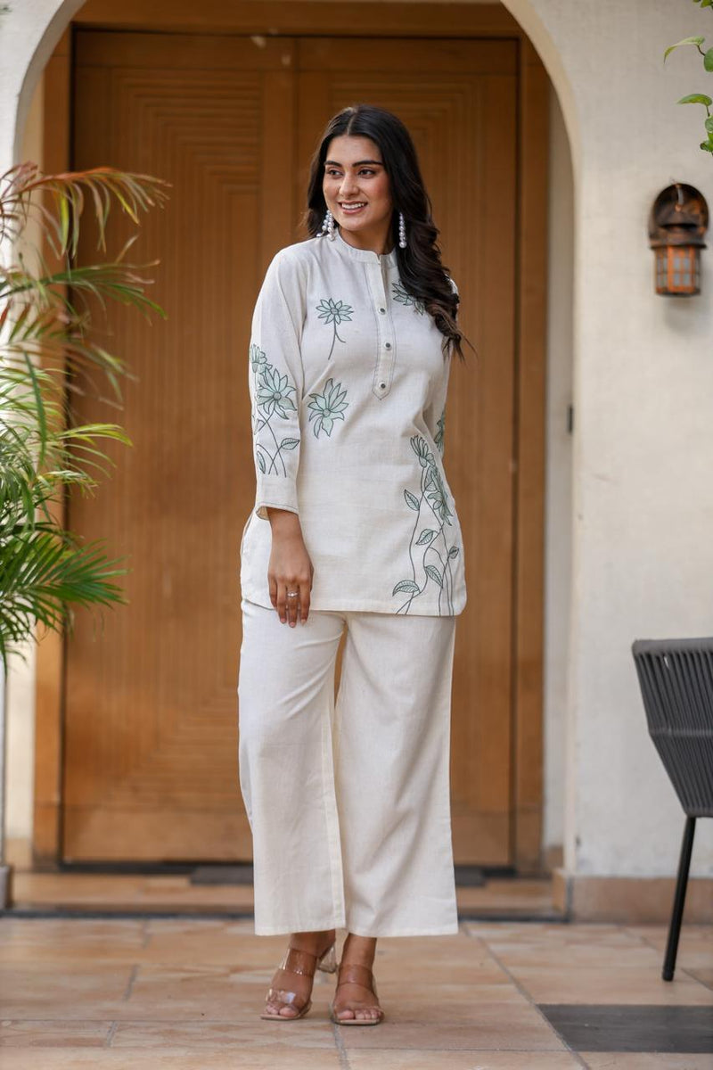Lotus Grace Ivory Co-ord Set